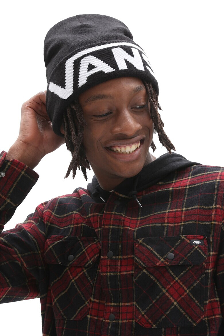 Vans Шапка Drop V Tall с уголемено лого - Pepit.bg