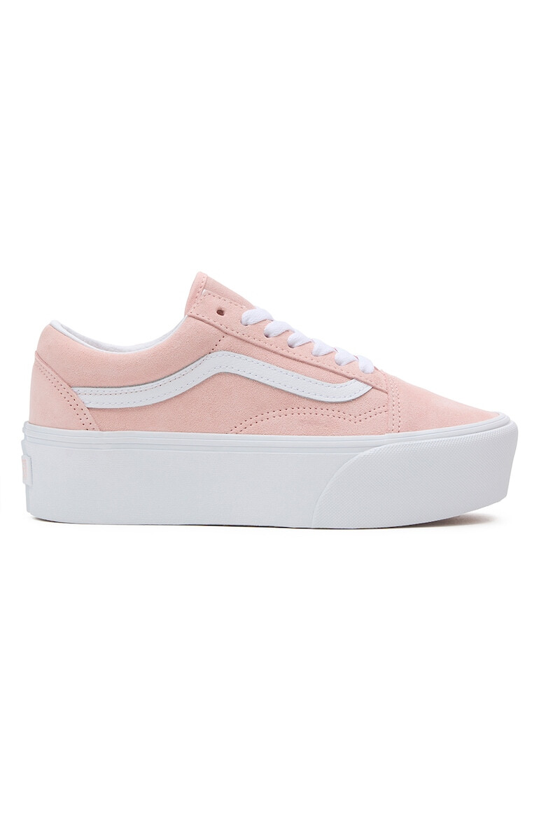 Vans Спортни обувки Old Skool Stackform с велур - Pepit.bg