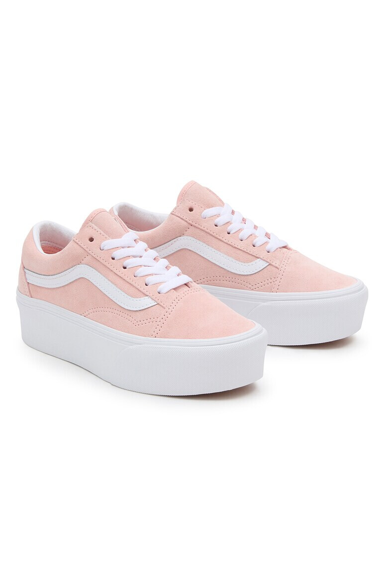 Vans Спортни обувки Old Skool Stackform с велур - Pepit.bg