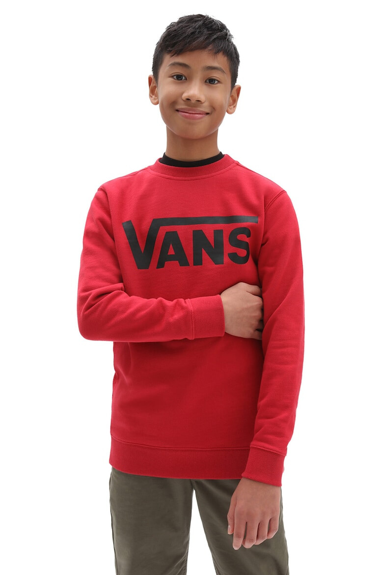 Vans Суитшърт с овално деколте и лого - Pepit.bg
