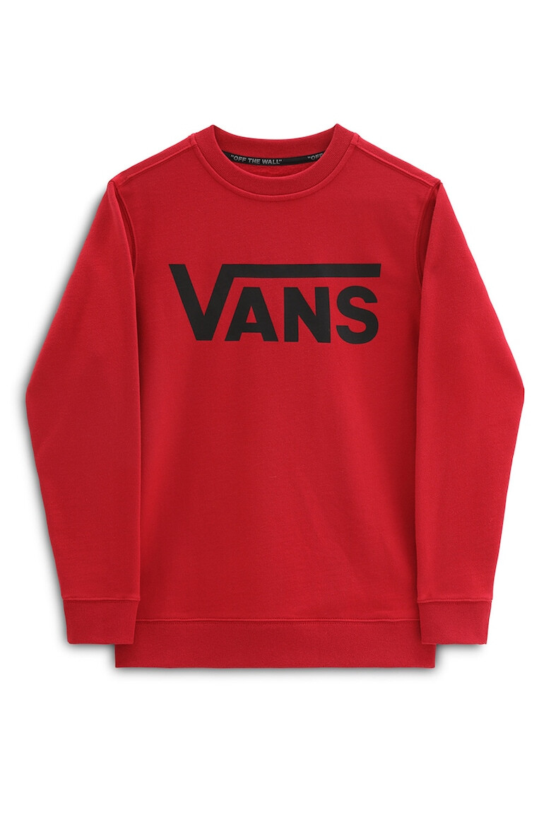 Vans Суитшърт с овално деколте и лого - Pepit.bg