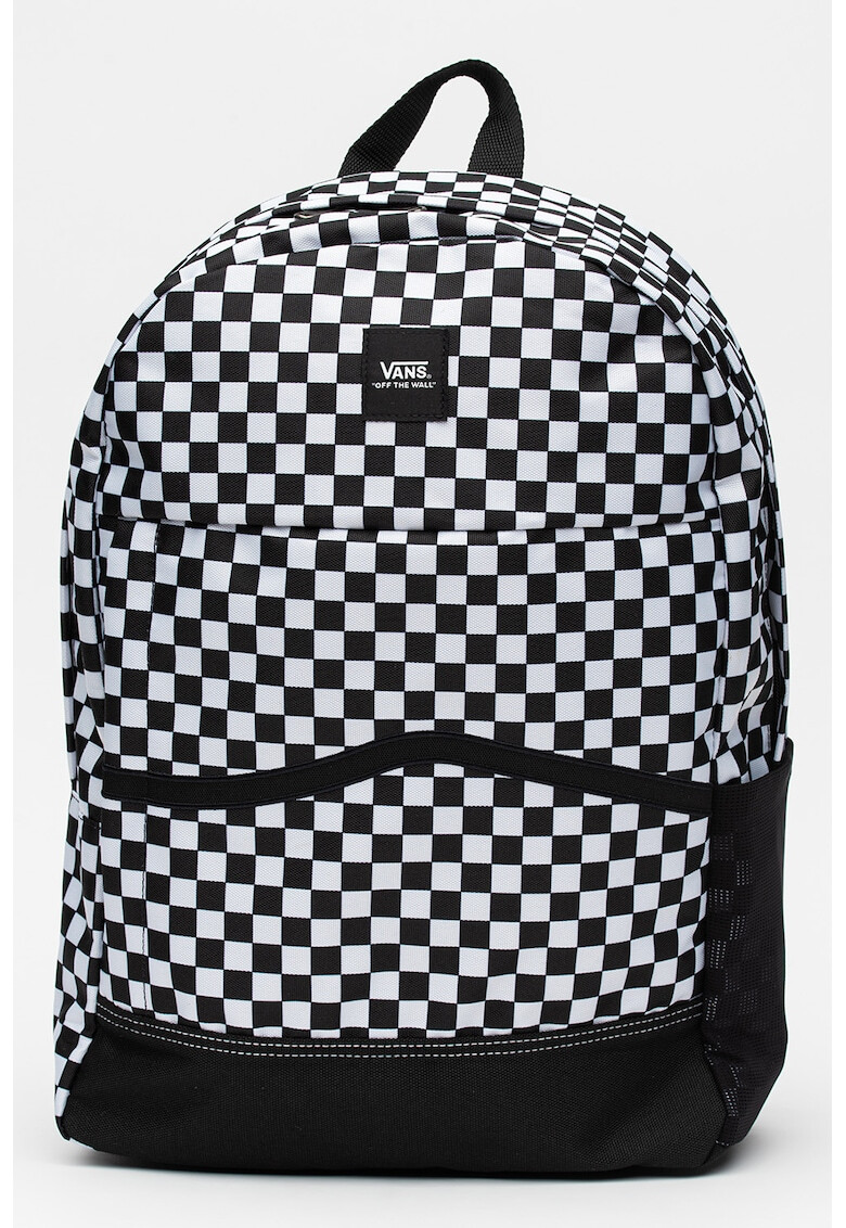 Vans Текстилна раница Construct Skool на каре - Pepit.bg