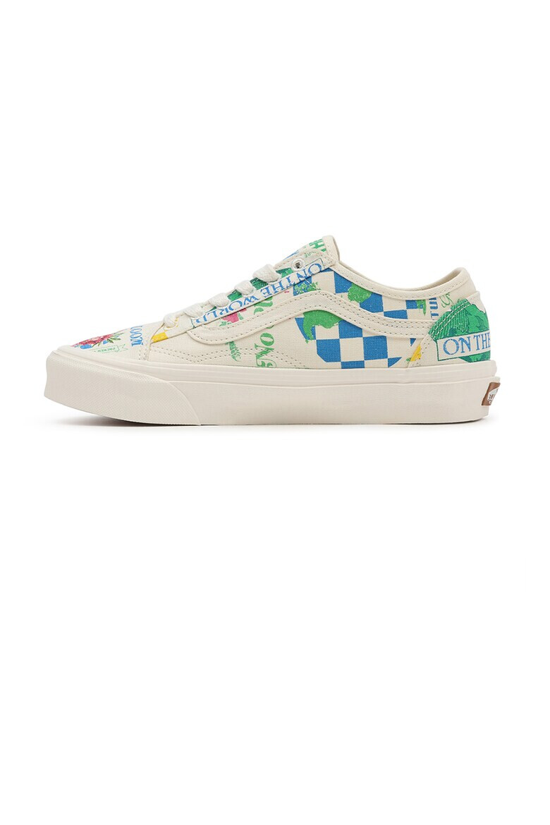 Vans Унисекс кецове Old Skool с кожа - Pepit.bg