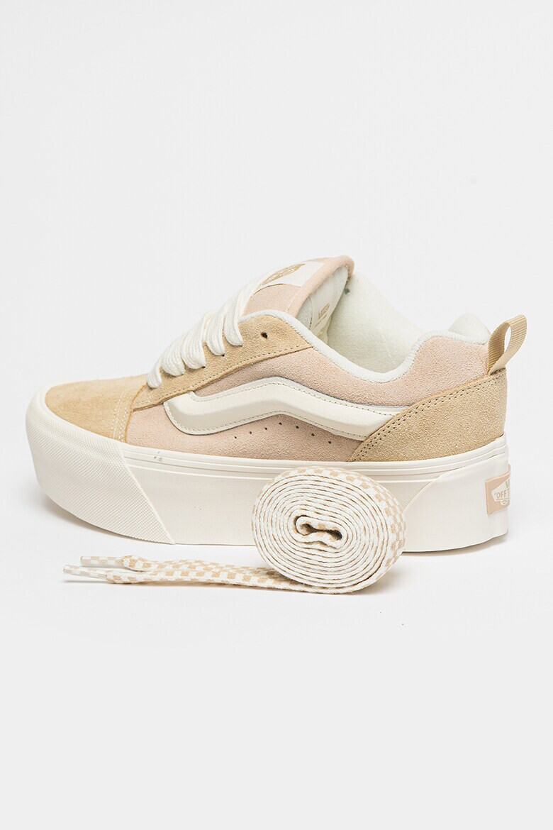Vans Велурени кецове Knu Stack с равна платформа - Pepit.bg