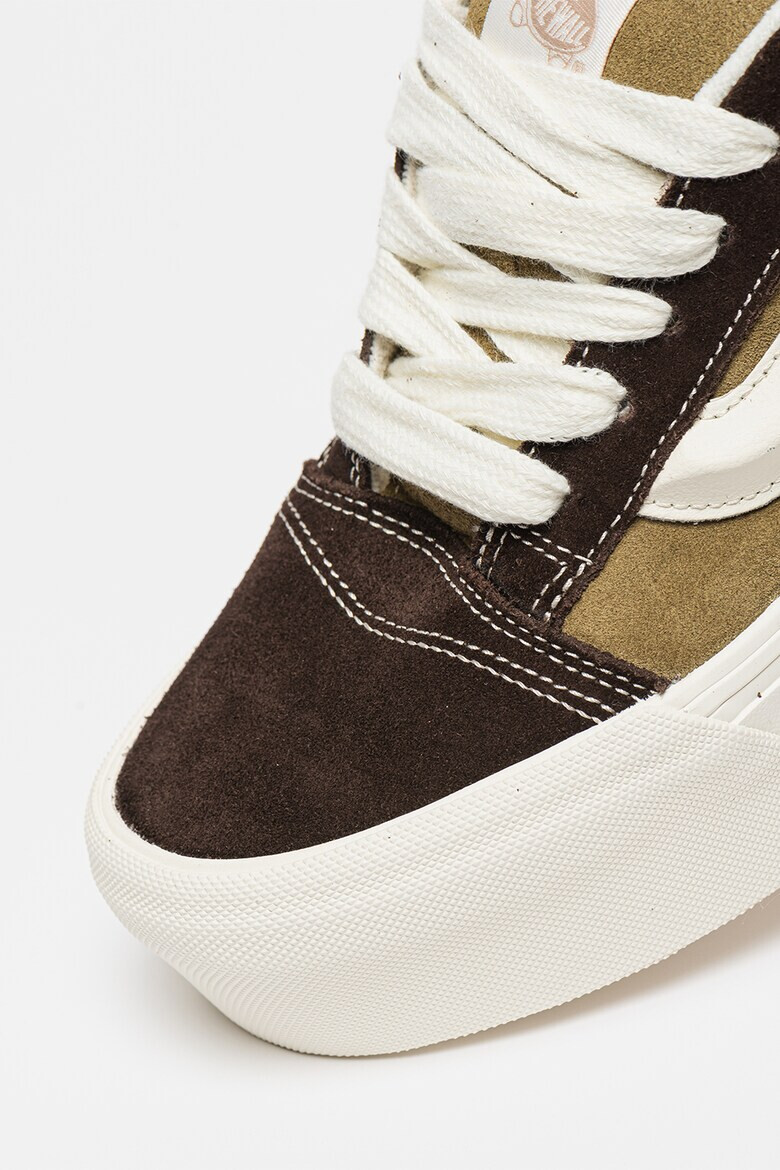 Vans Велурени кецове Knu Stack с равна платформа и контрасти - Pepit.bg