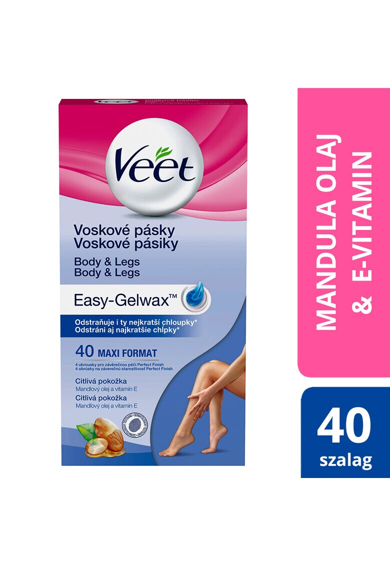 Veet Депилиращи ленти за чувствителна кожа 40 броя - Pepit.bg