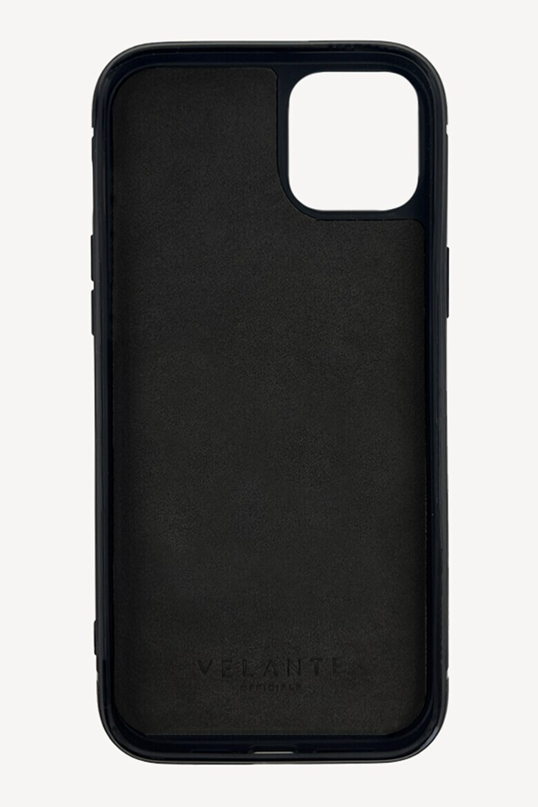 VELANTE OFFICIALE Кожен калъф за Iphone14 Plus - Червен/Златист - Pepit.bg