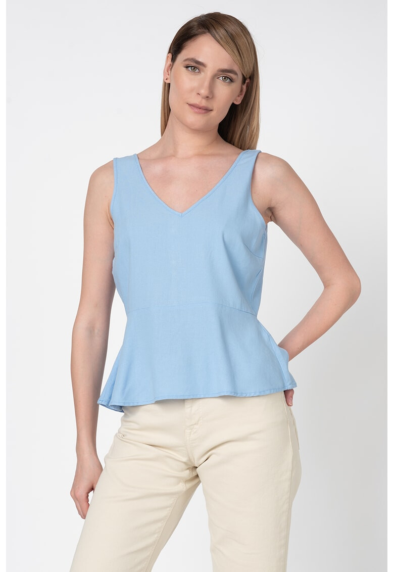 Vero Moda Топ Helenmilo с лен - Pepit.bg