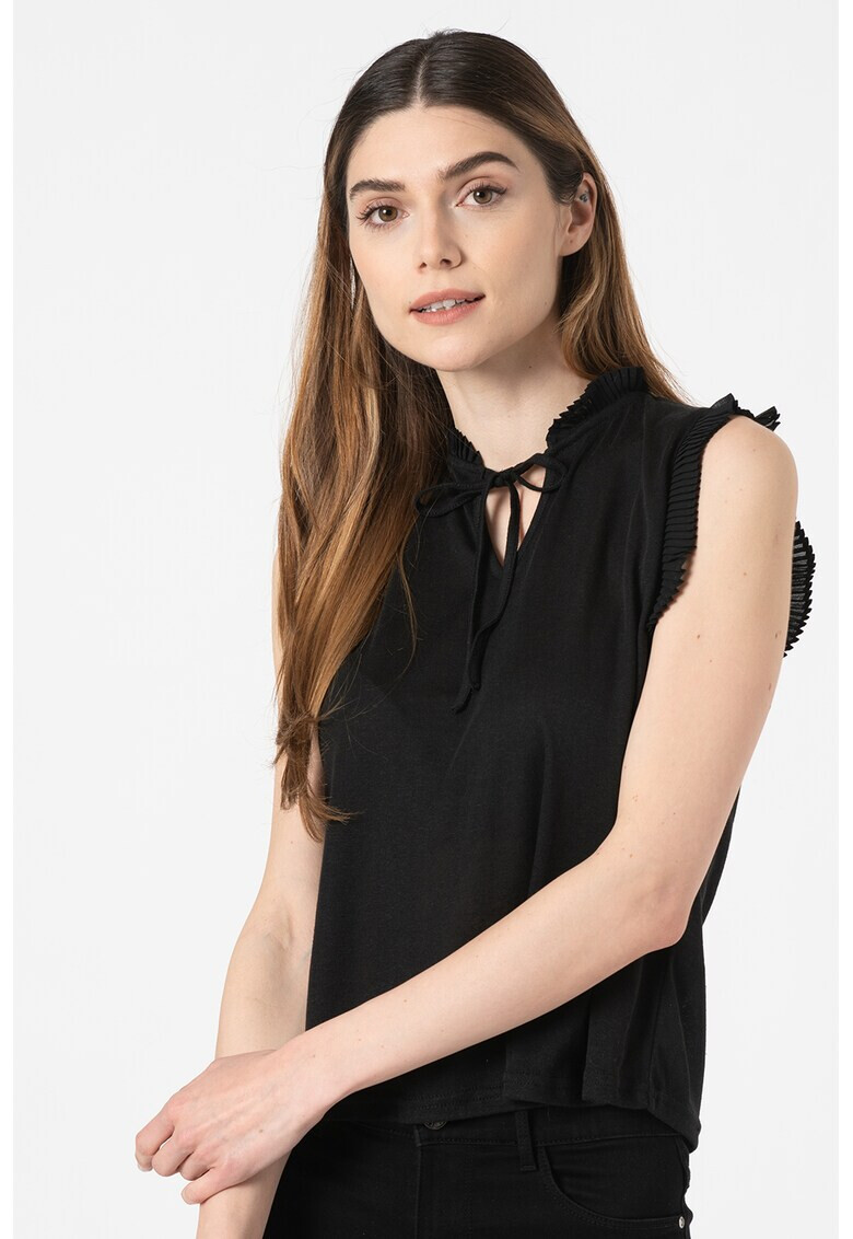 Vero Moda Блуза Kali без ръкави с лен - Pepit.bg