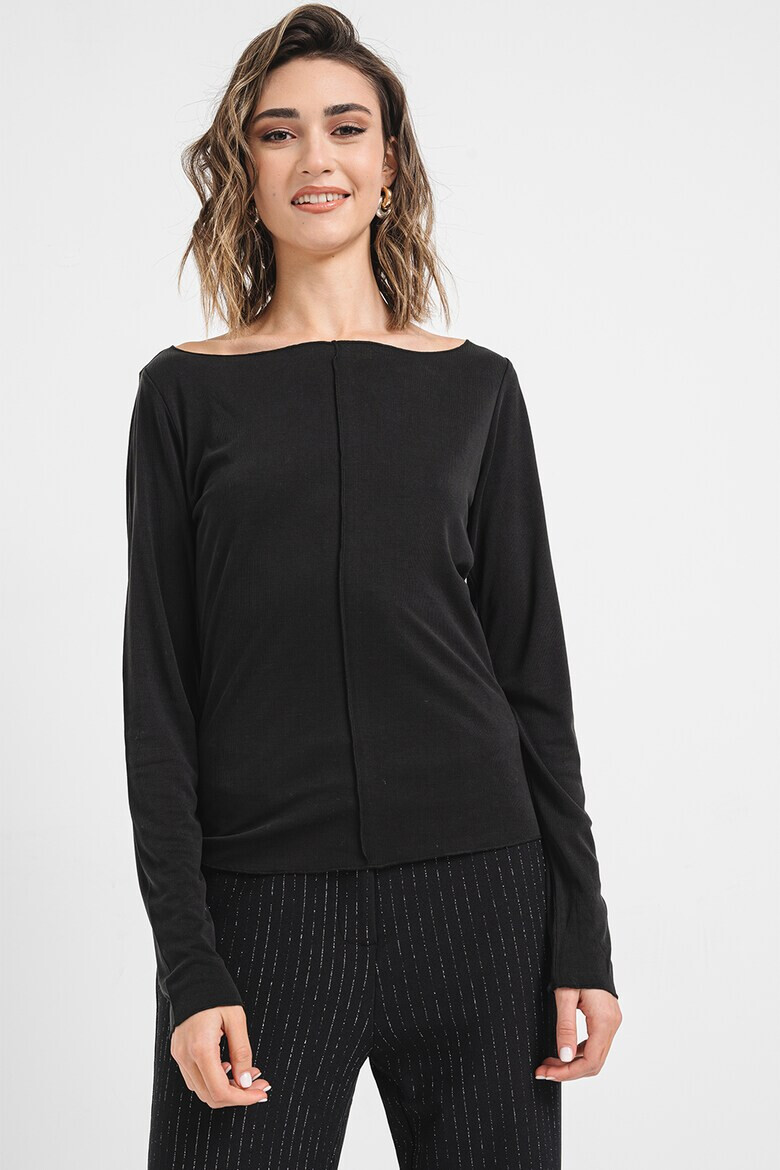 Vero Moda Блуза Maggie с модал и деколте-лодка - Pepit.bg
