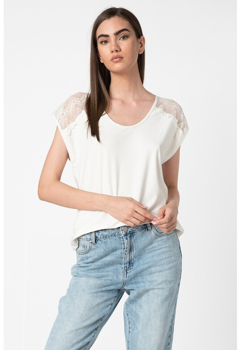 Vero Moda Блуза Milla с дантела - Pepit.bg