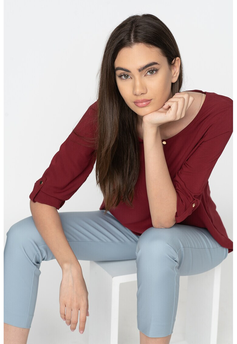 Vero Moda Блуза Nads със среднодълги ръкави - Pepit.bg
