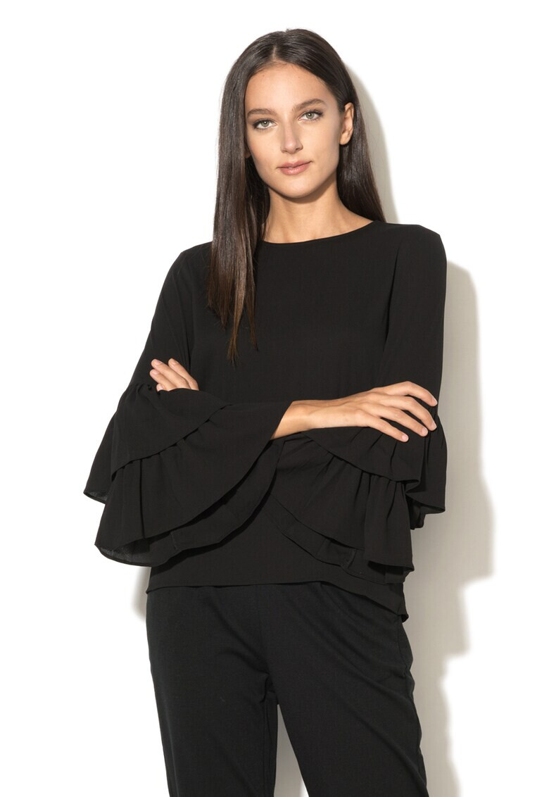 Vero Moda Блуза с бухнали ръкави - Pepit.bg
