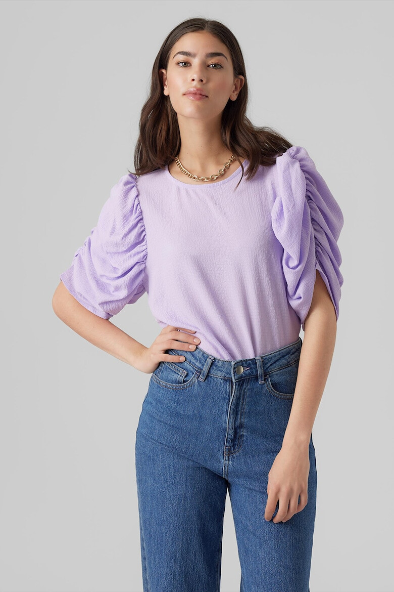 Vero Moda Блуза с бухнали ръкави - Pepit.bg