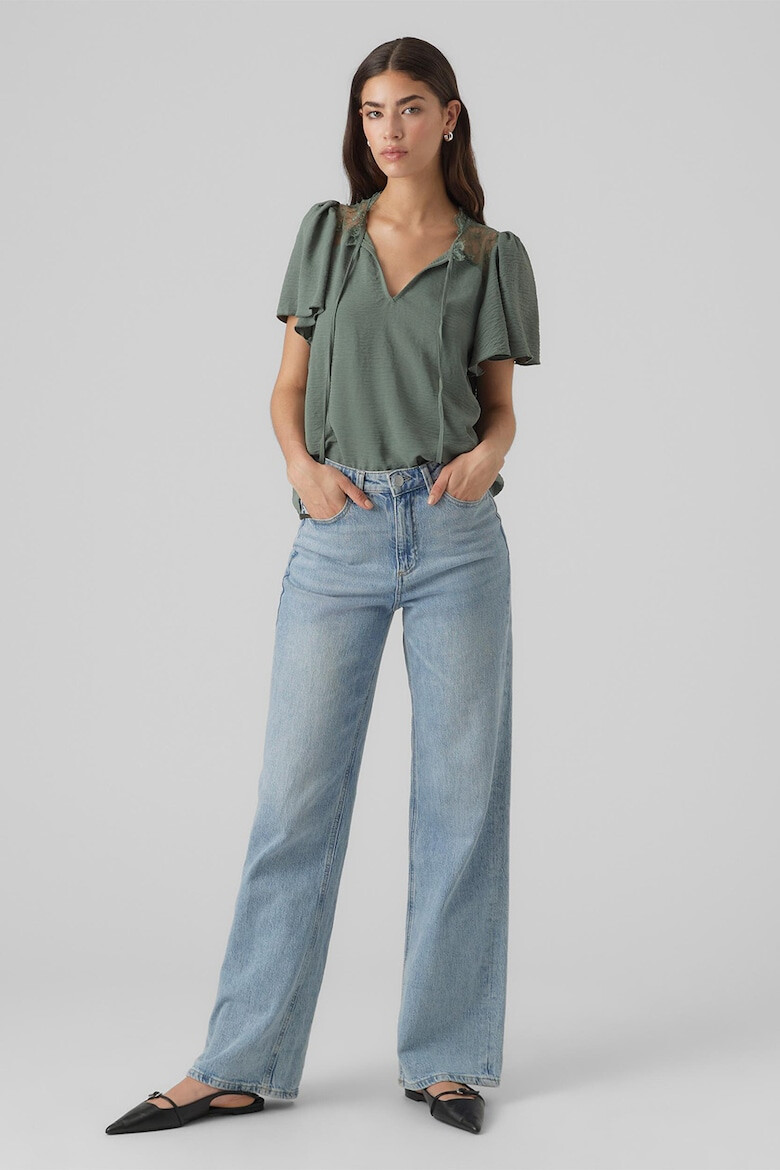 Vero Moda Блуза с дантела - Pepit.bg