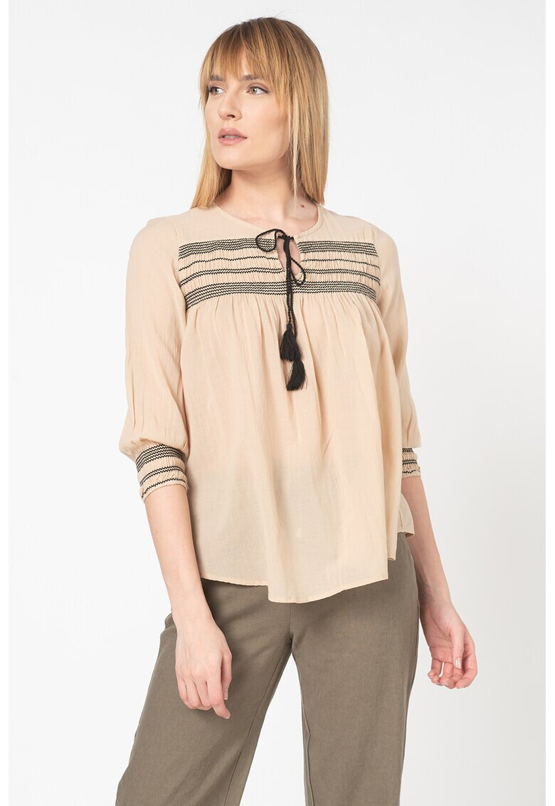 Vero Moda Блуза с контрастни шевове - Pepit.bg