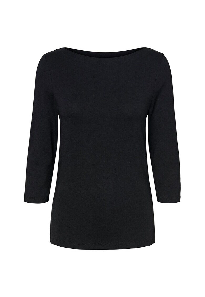 Vero Moda Блуза с модал и деколте тип лодка - Pepit.bg