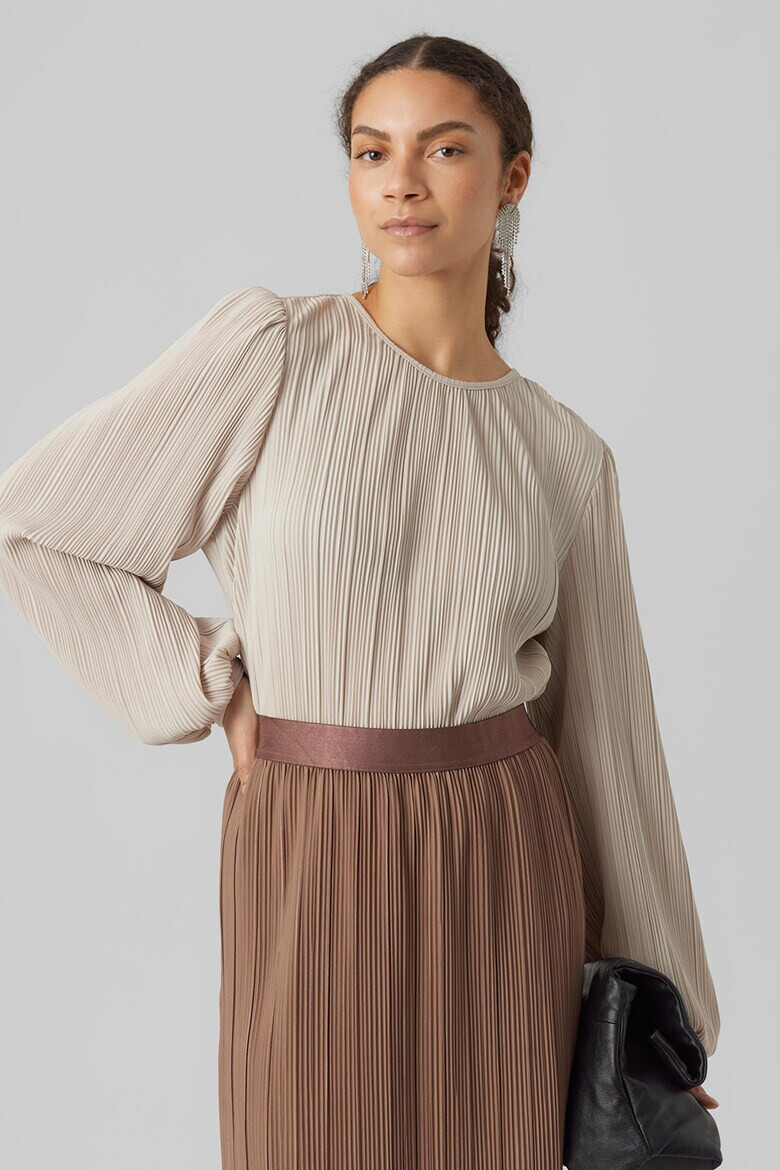 Vero Moda Блуза Aurora с набирания - Pepit.bg