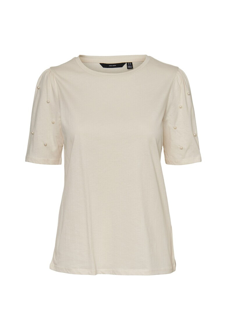 Vero Moda Блуза със синтетични перли - Pepit.bg