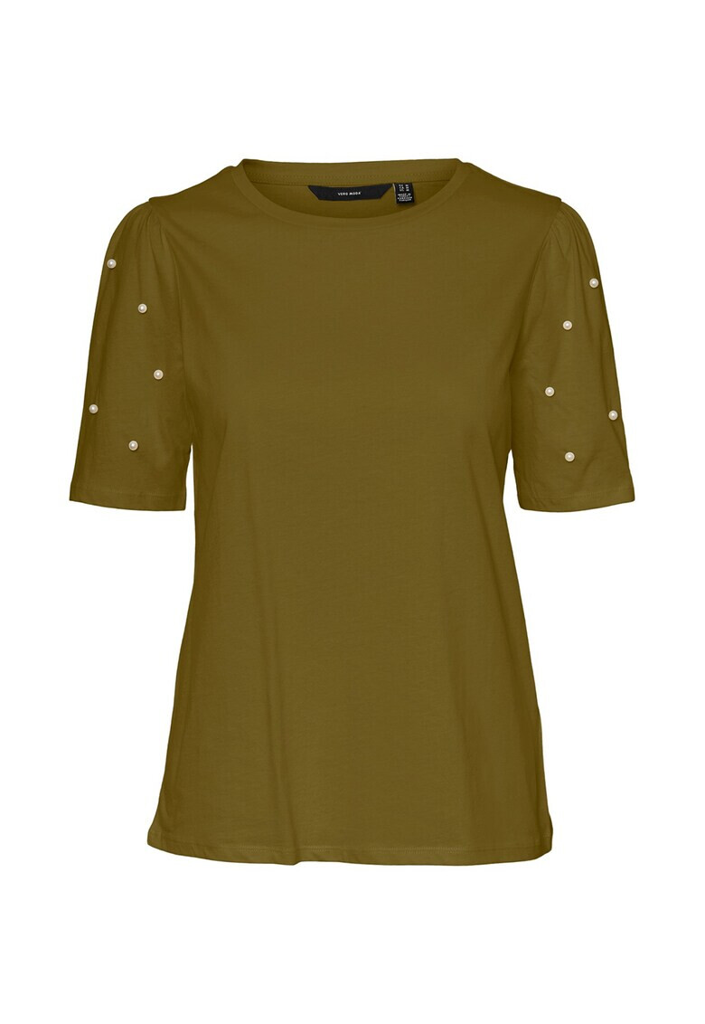 Vero Moda Блуза със синтетични перли - Pepit.bg