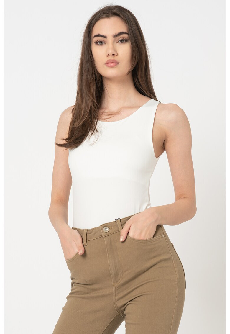 Vero Moda Боди тип танга с овално деколте - Pepit.bg