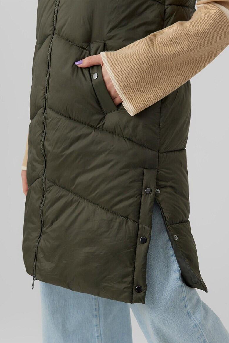 Vero Moda Дълъг капитониран елек - Pepit.bg
