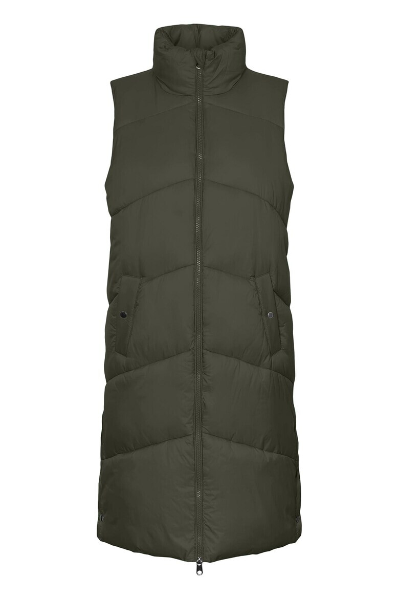 Vero Moda Дълъг капитониран елек - Pepit.bg