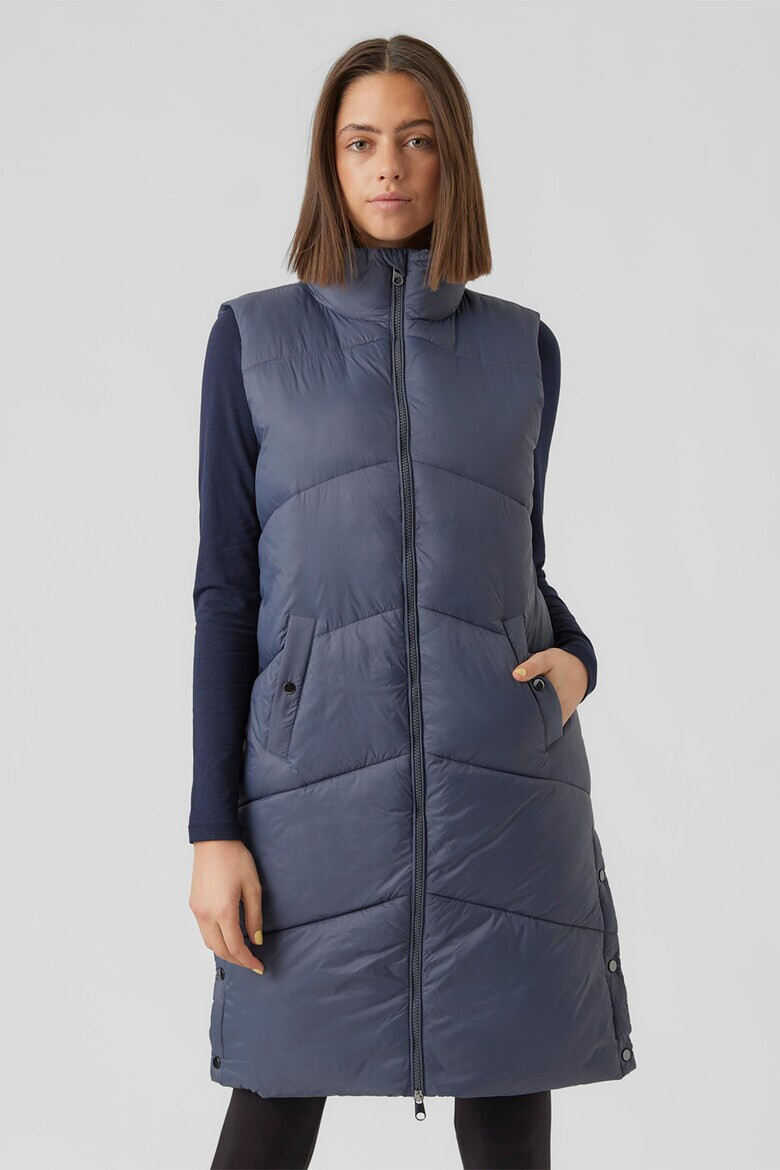 Vero Moda Дълъг капитониран елек - Pepit.bg