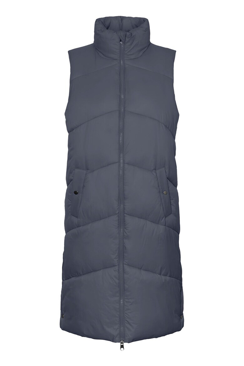 Vero Moda Дълъг капитониран елек - Pepit.bg