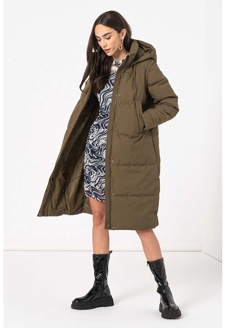 Vero Moda Зимно яке Margaret с качулка и отделящи се ръкави - Pepit.bg