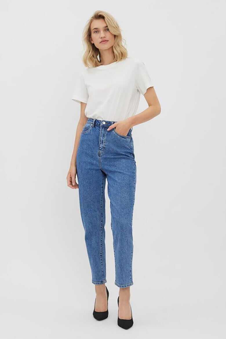 Vero Moda Дънки Mom с висока талия - Pepit.bg
