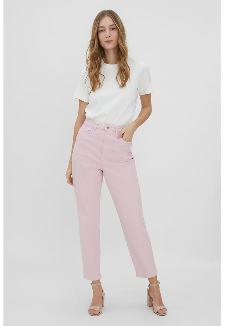 Vero Moda Дънки Mom с висока талия - Pepit.bg