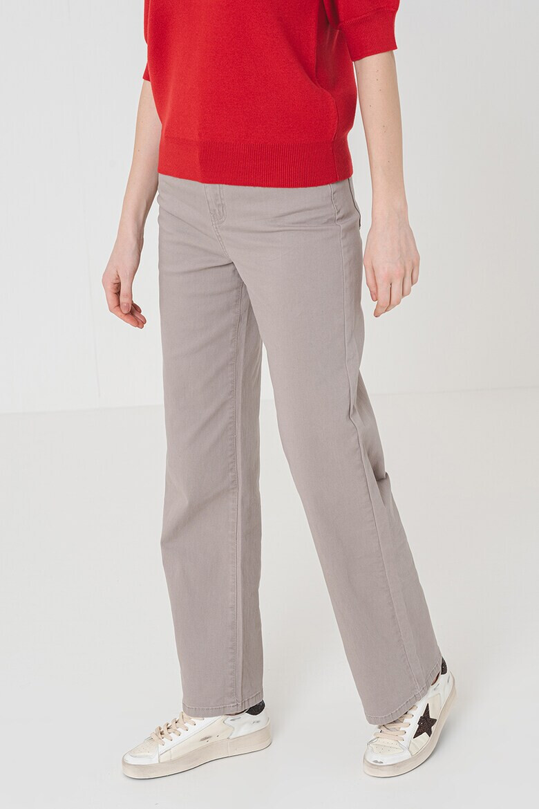 Vero Moda Дънки с памук с широк крачол - Pepit.bg