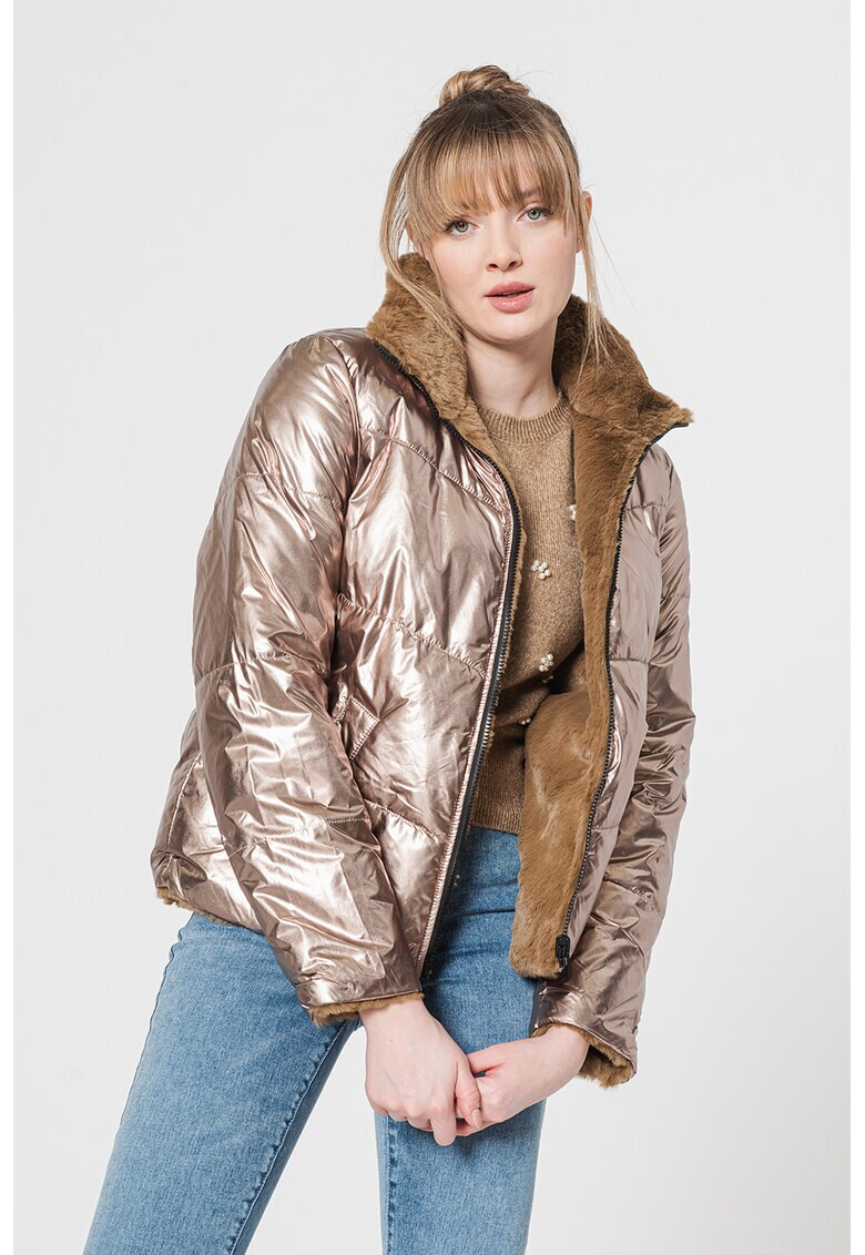 Vero Moda Двулицево зимно яке Upsala - Pepit.bg