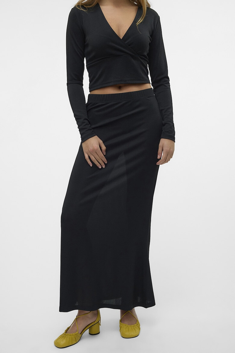 Vero Moda Ефирна дълга пола с лурекс - Pepit.bg