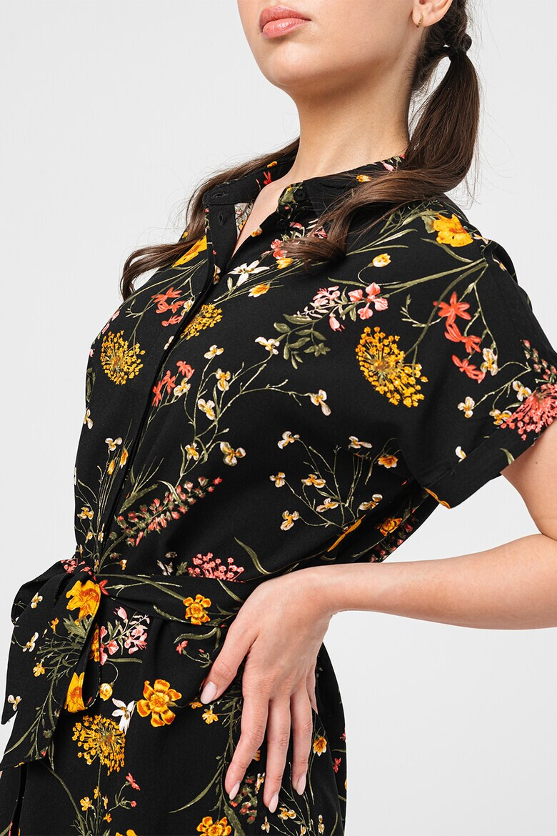 Vero Moda Флорална рокля с колан - Pepit.bg
