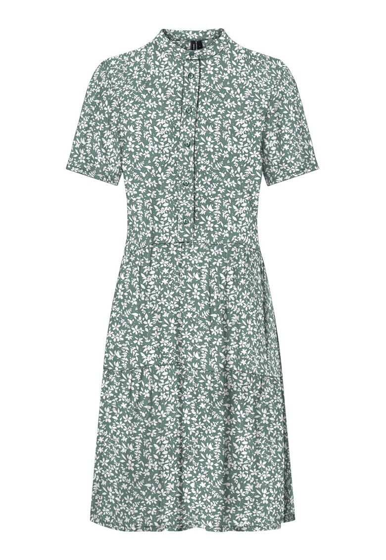 Vero Moda Рокля Simone с асиметричен подгъв - Pepit.bg