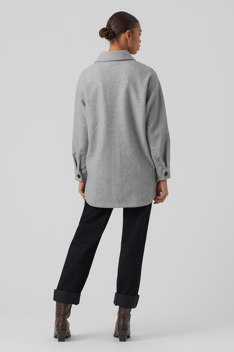 Vero Moda Яке с яка от еко вълна - Pepit.bg