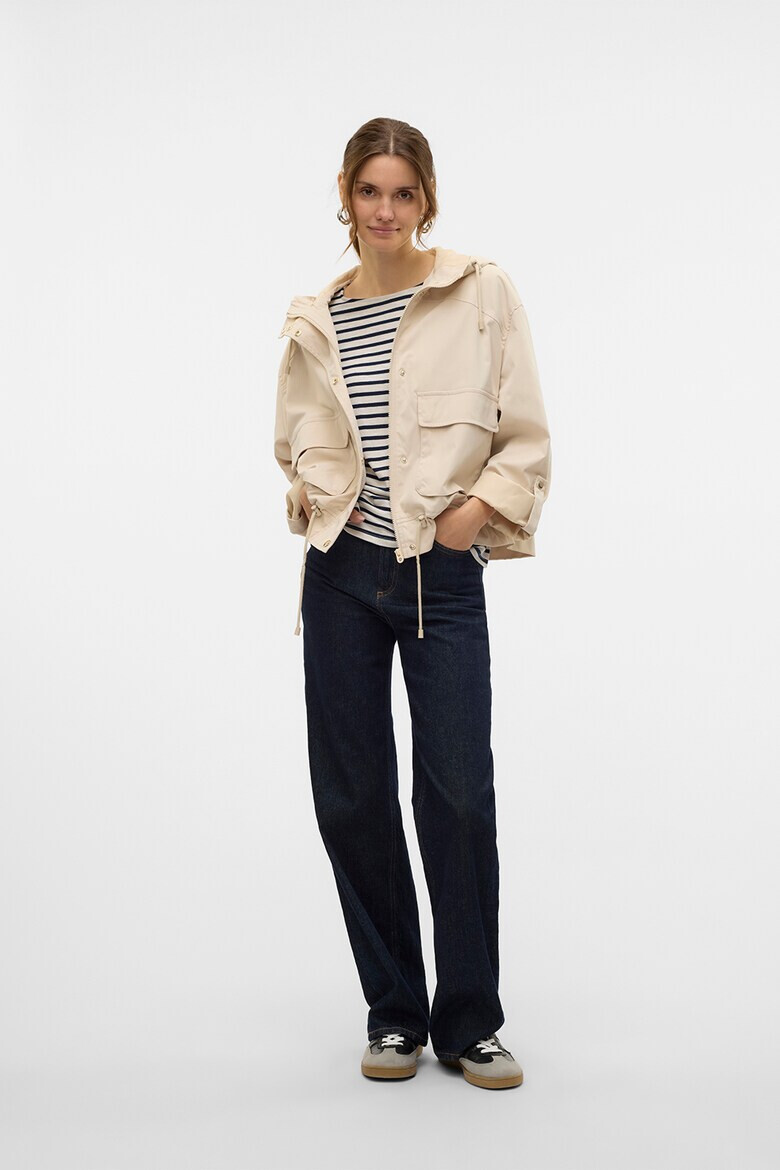 Vero Moda Яке с качулка и капси - Pepit.bg