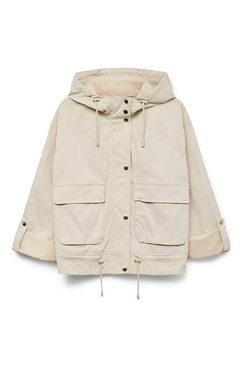 Vero Moda Яке с качулка и капси - Pepit.bg