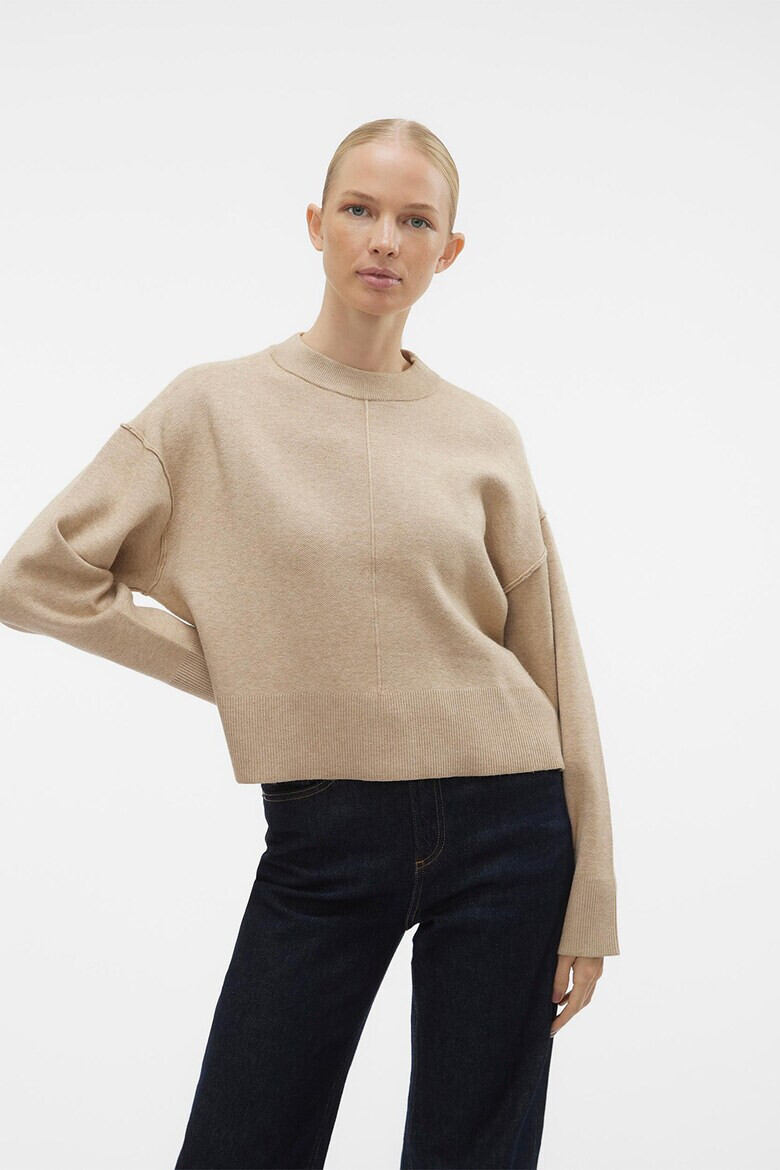 Vero Moda Къс пуловер Gold - Pepit.bg