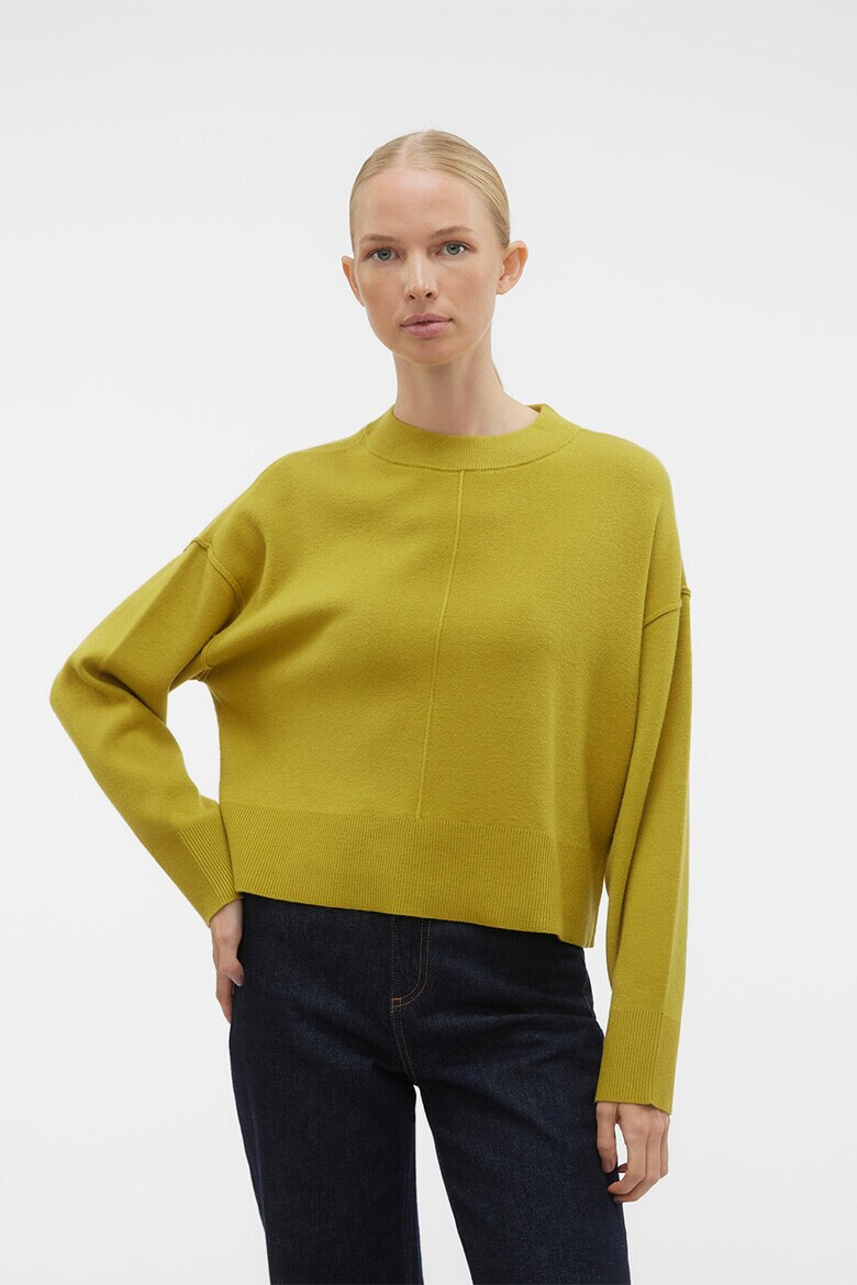 Vero Moda Къс пуловер Gold - Pepit.bg
