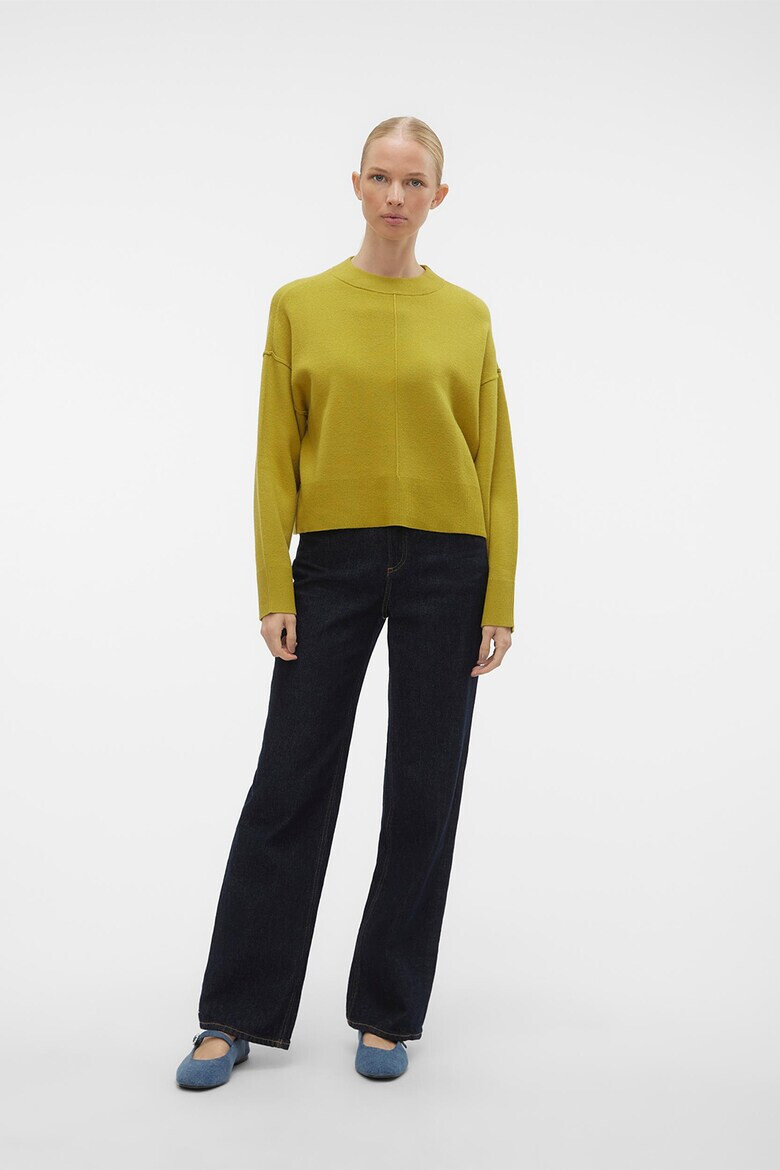 Vero Moda Къс пуловер Gold - Pepit.bg