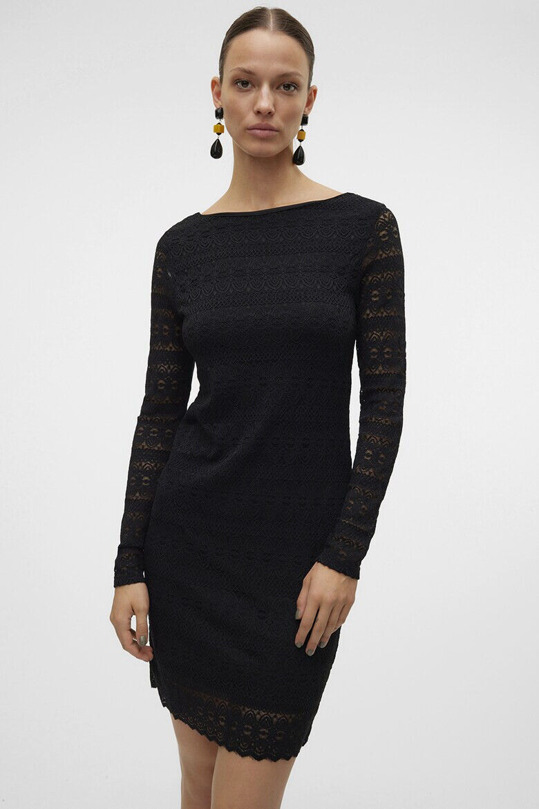 Vero Moda Къса дантелена рокля - Pepit.bg