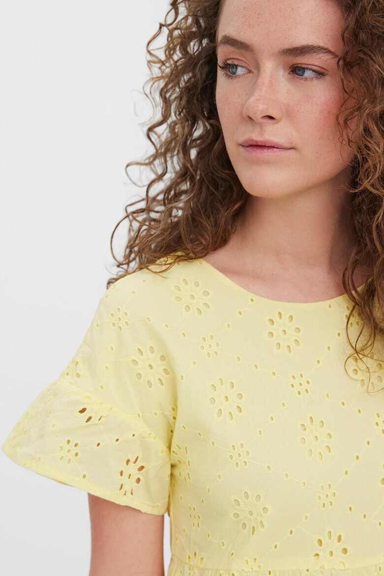 Vero Moda Къса рокля с ажур - Pepit.bg