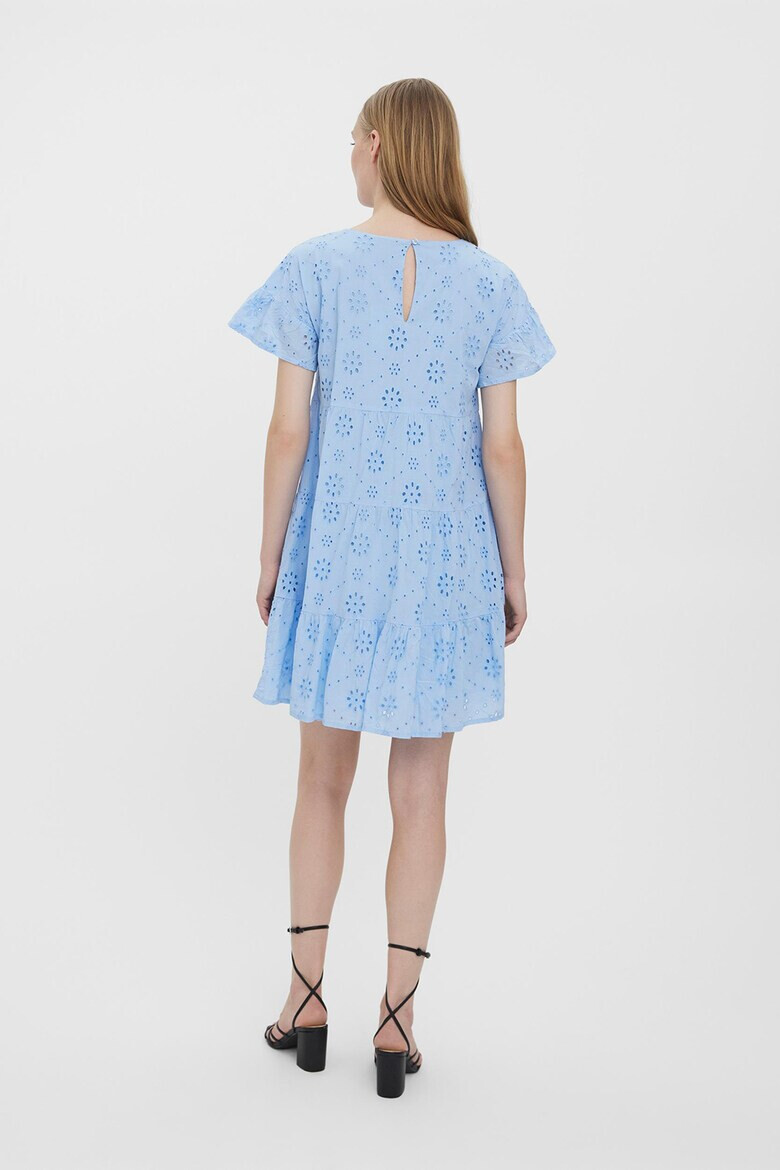 Vero Moda Къса рокля с ажур - Pepit.bg
