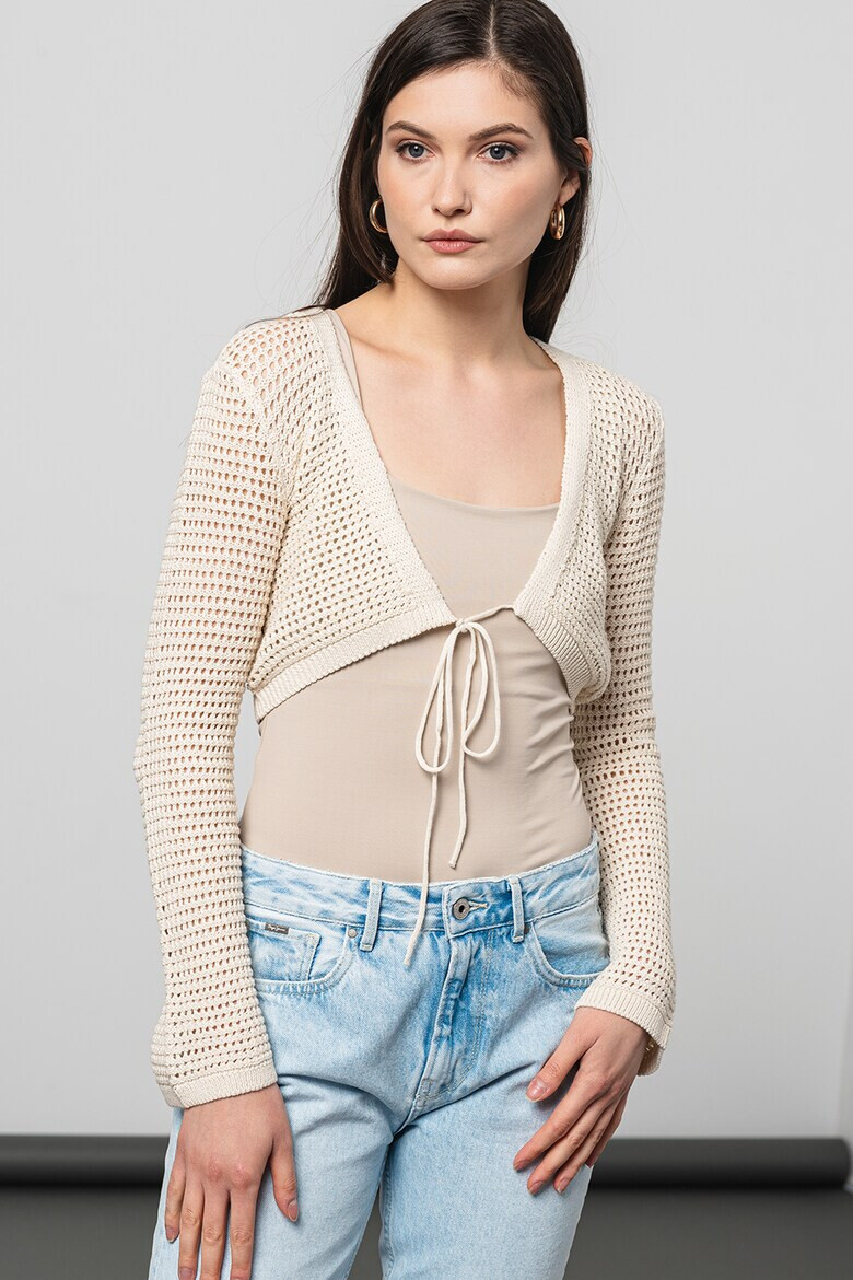 Vero Moda Къса жилетка Madera с шпиц - Pepit.bg