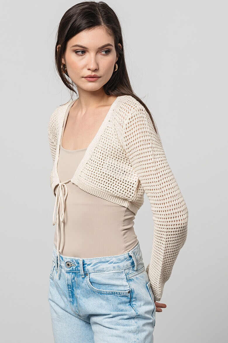 Vero Moda Къса жилетка Madera с шпиц - Pepit.bg