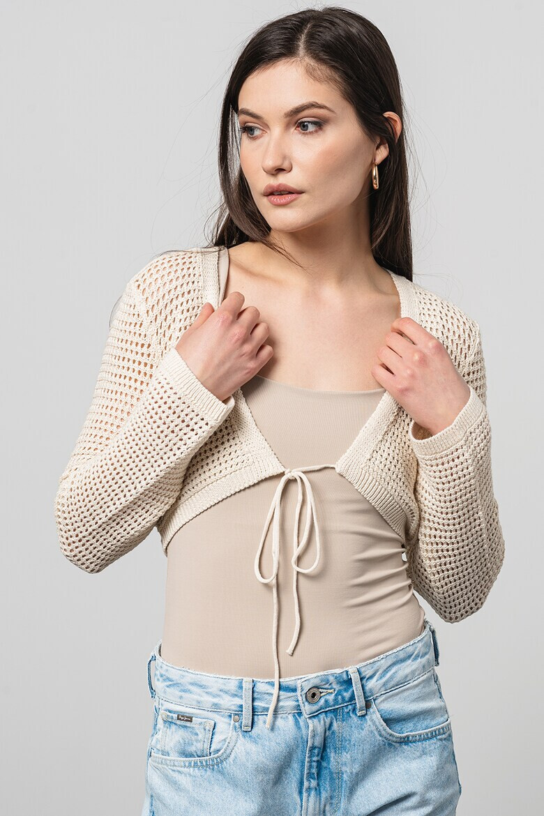 Vero Moda Къса жилетка Madera с шпиц - Pepit.bg
