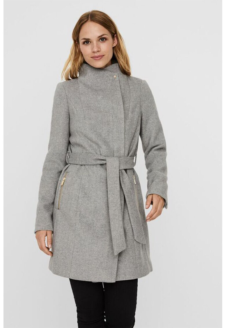 Vero Moda Палто с висока яка - Pepit.bg